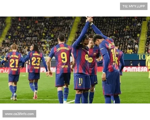 巴萨2-0客胜比利亚雷亚尔,领先皇马4分领跑积分榜